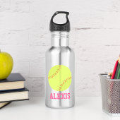 Softball Aangepaste Kinderen Waterfles