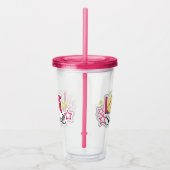 Softball Acryl Drinkbeker (Rechts)