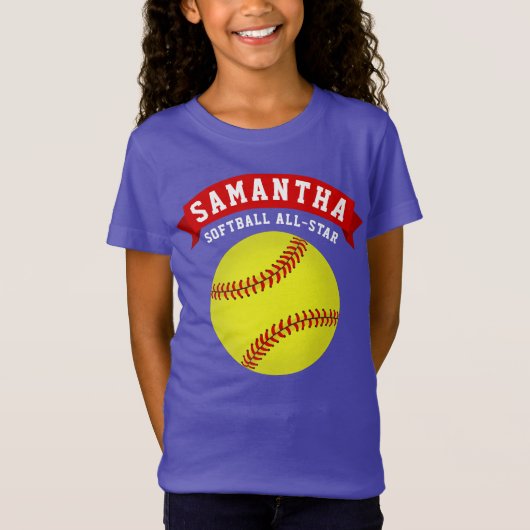 Softball All-Star T-shirt (Voorkant)
