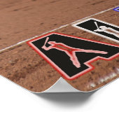 Softball All Star Vervang Foto Poster (Hoek)