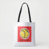 Softball Bag, Canvas tas voor Softball Player (Voorkant)