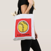 Softball Bag, Canvas tas voor Softball Player (Dichtbij)