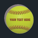 Softball Ball Sports Team Name Monogram Automagneet<br><div class="desc">De naam Monogram Car Magnet van het Sportteam van Softball Ball. Voeg om het even welke tekst toe om een gepersonaliseerde cadeaumagneet voor zelfvrienden of familie te maken.</div>