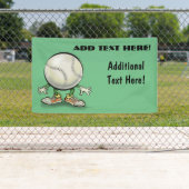 Softball-banner Spandoek (Insitu)
