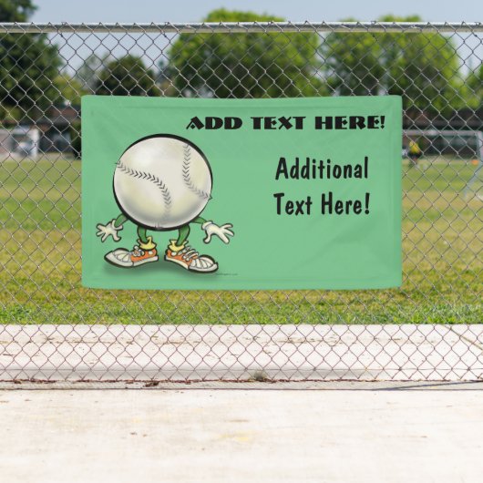 Softball-banner Spandoek (Insitu)