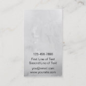 Softball Baseball Catcher's Mask Visitekaartjes (Achterkant)