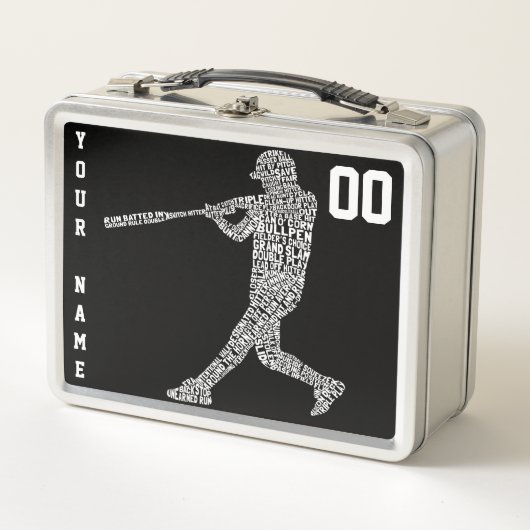 Softball Baseball Lunch Box (Voorkant)