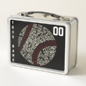  Softball Baseball Lunch Box (Achterkant)