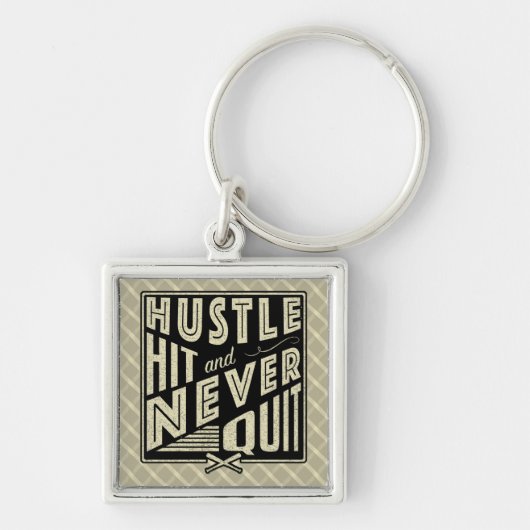 Softball Baseball Quote Keyring Sleutelhanger (Voorkant)