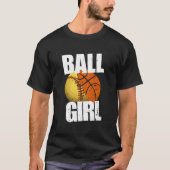 Softball Basketball T-shirt (Voorkant)
