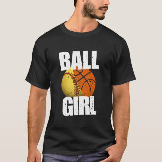 Softball Basketball T-shirt