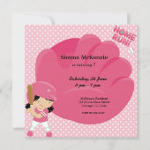 Softball Batter Kaart (Voorkant)