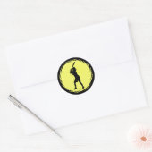 Softball Batter Sticker (Envelop)