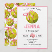 Softball Birthday Kaart (Voorkant / Achterkant)