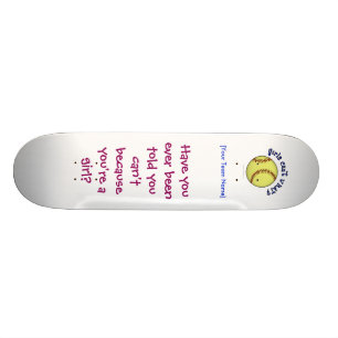 Softball-Blue Persoonlijk Skateboard