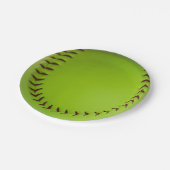 softball-borden papieren bordje (Gekanteld)