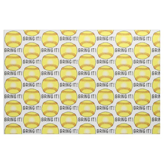 Softball: Breng het Stof (Fat Quarter)