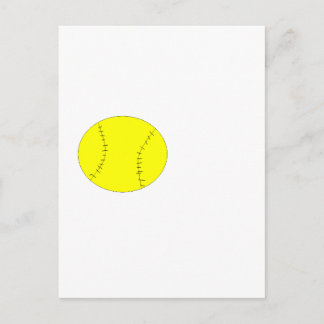 softball briefkaart