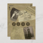  "Softball"-Briefkaart Briefkaart (Voorkant / Achterkant)