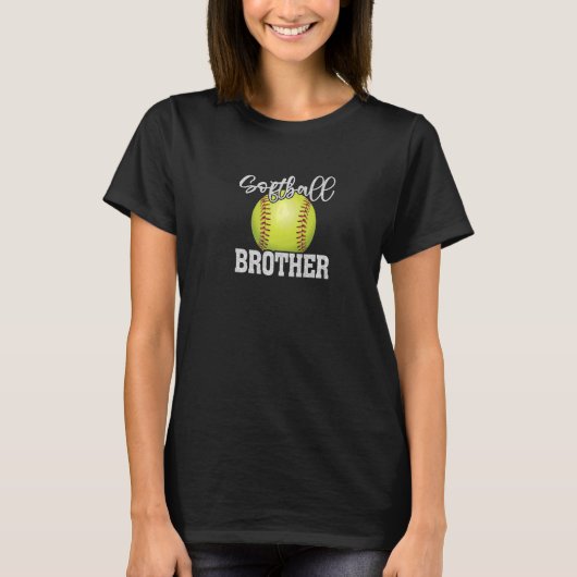 Softball Brother Softball-serie T-shirt (Voorkant)