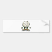 Softball Bumpersticker (Voorkant)