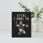 Softball Catcher Kinder Funny Baseball Player Humo Briefkaart (Staand voorkant)