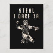 Softball Catcher Kinder Funny Baseball Player Humo Briefkaart (Voorkant)