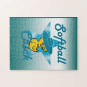 Softball Chick #7 Legpuzzel (Horizontaal)