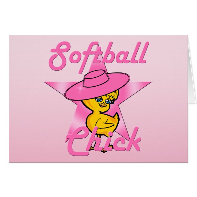 Softball Chick #8 (Voorkant Horizontaal)