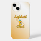 Softball Chick Case-Mate iPhone Case (Achterkant)