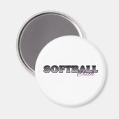 Softball Chick Magneet (Voorkant / Achterkant)