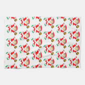 Softball Christmas Theedoek (Horizontaal)