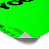 Softball Citaten in Draden 009 Poster (Hoek)