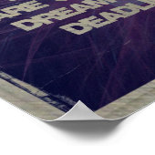 Softball citeert Geometrische collage 5-8 Poster (Hoek)