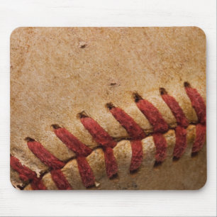  Softball Close-up Gepersonaliseerd Sjabloon Muismat