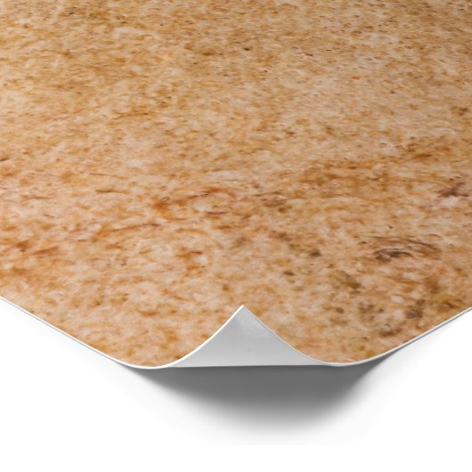  Softball Close-up Gepersonaliseerd Sjabloon Poster (Hoek)