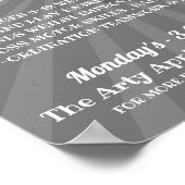 softball Club-toernooi sport Poster (Hoek)