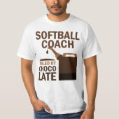 Softball Coach (Funny) Gift T-shirt (Voorkant)