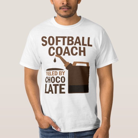 Softball Coach (Funny) Gift T-shirt (Voorkant)