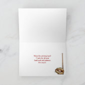 Softball Coach Hartelijk dank Bedankkaart (Binnen)