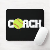 Softball Coach Muismat (Met muis)