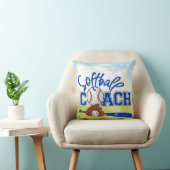 Softball Coach Pillow Kussen (Stoel)