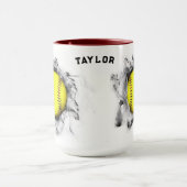 Softball Collectible Mok (Midden)