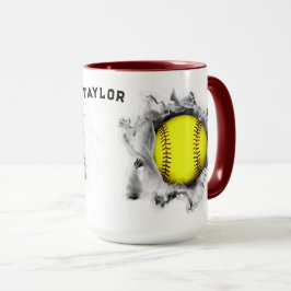 Softball Collectible Mok