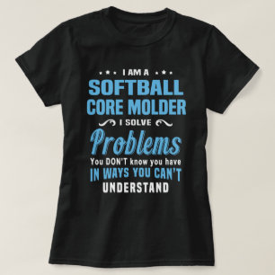 softball core modder t-shirt