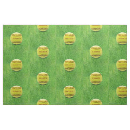 Softball Custom Ball Fabric Stof