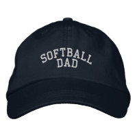 Softball Dad Embroized Pet