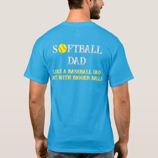 Softball Dad Shirt (Achterkant)