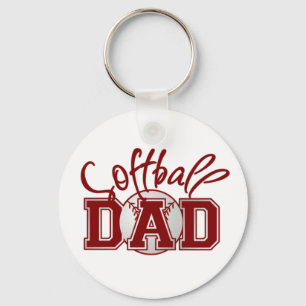 Softball DAD Sleutelhanger
