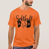 Softball Dad T-shirt (Voorkant)